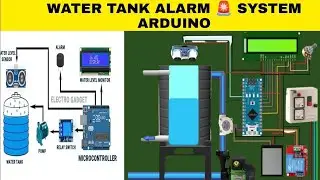 How To Make WaterTank Full Automatic Alarm At Home Simple Project #trending
