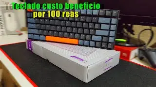 Reviw do k500 teclado mecanico custo beneficio 75% full anti-ghosting