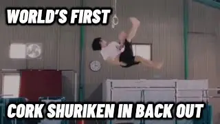 World’s First Cork Shuriken In Back Out- Haruki Sadasue (Jan. 9, 2024) (TRICKING)