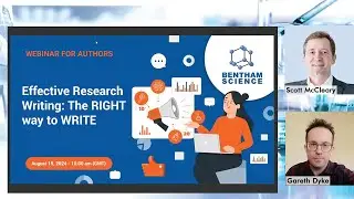 The RIGHT way to WRITE: Effective Research Writing | Bentham Science Webinar