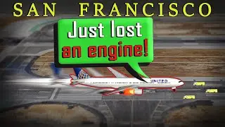 Engine Failure / Fire during Takeoff | United B777 Rejects Takeoff at SFO