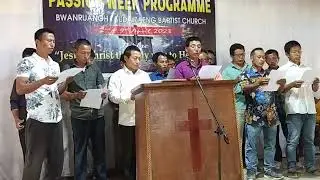 Good friday evening service special no. men society