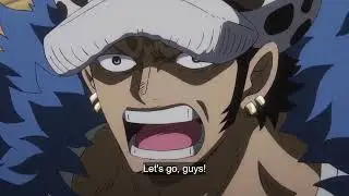 Trafalgar Law Meets Blackbeard  | One piece 1092 (ENG SUB)