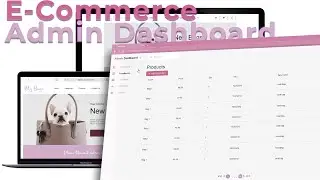 🛍️ Ecommerce Admin Dashboard with React & Material UI 💻🎨