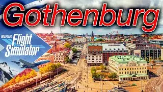 🔴4K Gothenburg Flight | Microsoft Flight Simulator 2020 [RTX 3090]