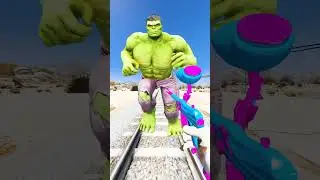 Ryder vs Hulk vs Red Hulk vs Grenn Spiderman #shorts