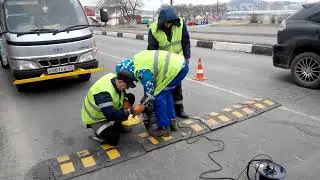 Установка искусственной дорожной неровности ИДН-500