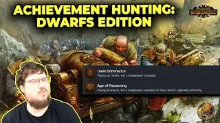 THEY HAVE WRONGED US!! Very Hard Dwarf Achievement Hunt Stream!