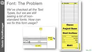 Font Management Using Ideate StyleManager for Revit