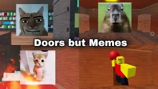 [Roblox] Doors but Memes | Gameplay 