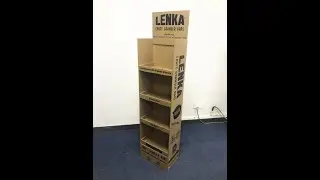 Custom Cardboard Floor Display Shelves Stand FSDU! -Contact Us: www.popdisplay.me info@popdisplay.me