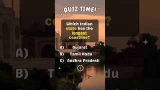 How Well You Know India? Try This Geography Quiz! 🇮🇳🌏 | General Knowledge | #triviazest #shorts