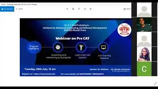Webinar For Pre-CAT on 06th July 2021