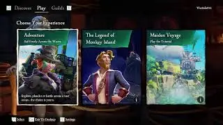 SEA OF THIEVES Having fun sailing the seas