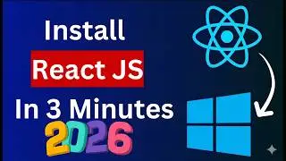 Install React on Windows 2024 | Full Setup for VS Code and React JS