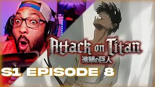 Attack on Titan Episode 8 Reaction | Eren Returns!