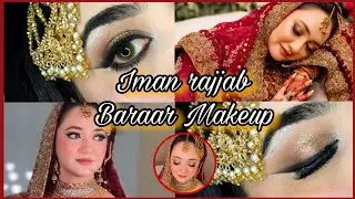 Barat Make-up tutorial #iman #rajabfamily #rajabeman