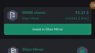 HOW TO BUY DILAN MIRROR SHARES. #DILANMIRRO