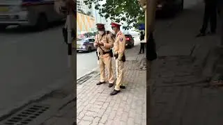 Hanoi police 👮🏼‍♀️ wait for their next victim 😅🥳🤩☝🏻🇻🇳 Tet 2023