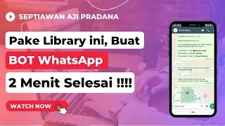 Rahasia !!! Buat BOT WhatsApp, 2 Menit Selesai !!!
