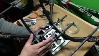 How to Assemble XAircraft X650 V4 -- The Battery Tray