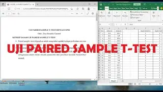 TUTORIAL UJI PAIRED SAMPLE T-TEST MENGGUNAKAN SPSS