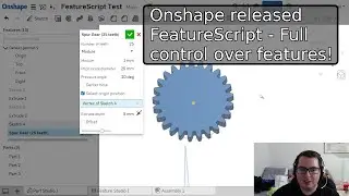 Introducing FeatureScript in Onshape - Script your own custom feature tools!