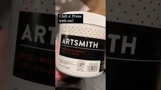 Let’s Prime some Canvas Panels! #art #acrylicpaint #painting #acrylicpainter #artist