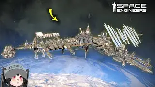 This Space Refinery Station is Insanely High Quality, Space Engineers
