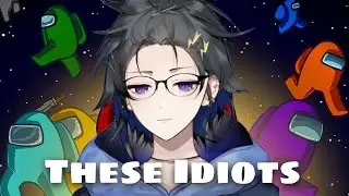 【Holostars】Kanade Izuru Rages in Among Us | ENG SUB
