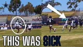 The Dallas Cowboys Training Camp Highlights Were Exciting Today.. | Cowboys Training Camp News |