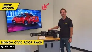 2016-2021 HONDA CIVIC 4-dr Sedan - Thule's BEST Multipurpose Roof Rack Crossbars