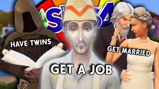 spinning a wheel to decide my sims life