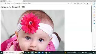 How to create Responsive image in HTML & CSS