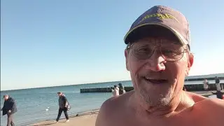 🌊ЗЕЛЕНОГРАДСК🌊 ЗАКАЛИВАНИЕ ХОЛОДНОЙ ВОДОЙ 14°🌡️ НА МОРЕ ШТИЛЬ🍁🔆