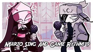 FNF MARIO SING AND GAME RYTHM 9 but it's Ruv and Sarv