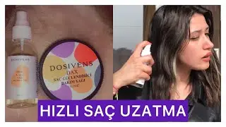 Saç Uzatıcı Bakım Maskesi ve Yağı | DOSIVENS #dosivens