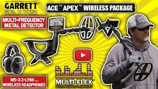 Garrett Ace Apex Metal Detector Wireless Package Overview