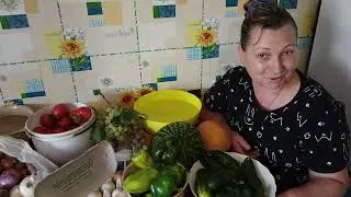 Продукты из села ! РАСПАКОВКА !!!