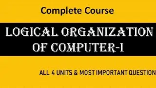 Best channel for Bca Sem1 | bca loc | LOGICAL ORGANIZATION OF COMPUTER | MDU | IGU/CBLU/ GURUGRAM