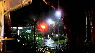 Monsoon in Palm Cove near Cairns, Australia