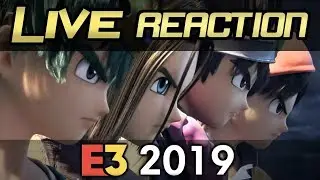 LIVE Reaction to Hero in Super Smash Bros. Ultimate @ E3 2019