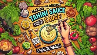 How to Make the Best Tahini Sauce in 5 Minutes!