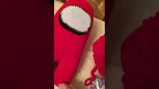 Амонг Ас ,among as,игрушка ручной работы,амигуруми