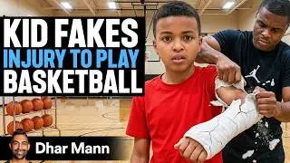 KID FAKES Broken Arm To SKIP TEST Ft. 