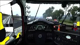 euro truck simulator 2 - quando o guarda me viu o meu brilho sumiu
