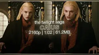 caius (the twilight saga) | scene pack [4k]