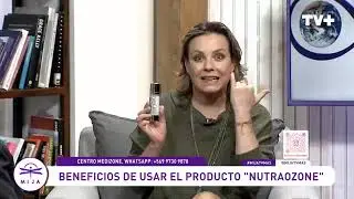 Programa Tv+ Con Claudia Conserva con nuestra Crema NutraOzone Crema Con Ozono y Oxigeno Bioactivo