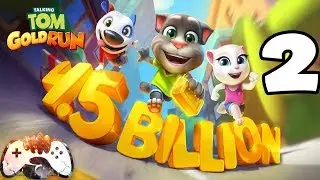 Talking Tom Gold Run Walkthrough Part 2 Angela's Boulevard (iOS, Android)
