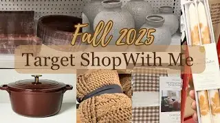 Fall 2025 Target shop with me, fall home decor trends 2025, target fall shopping vlog 